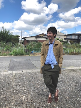「Chaco closet（チャコ クローゼット）のアイテム」を使った、noraさん（メンズ・175cm）の秋コーディネート