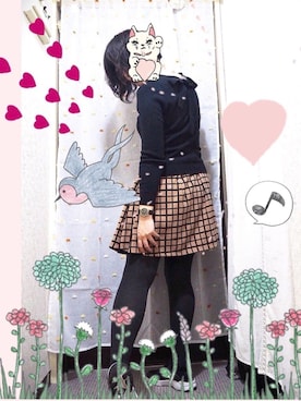 「うしろリボン」｜ミトロさん（レディース・164cm）の春コーディネート