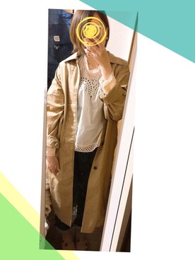 「CONVERSE（コンバース）のCONVERSE コンバース ジャック パーセル / JACK PURCEL（スニーカー）」を使った、m_cas:)さん（レディース・154cm）の春コーディネート