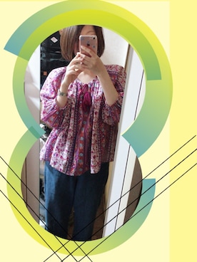 m_cas:)さん（レディース・154cm）の夏コーディネート