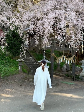 おがちゃん🌸さん（レディース・158cm）の春コーディネート