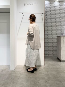 「シルケット」｜kanaさん（レディース・155cm）の春コーディネート