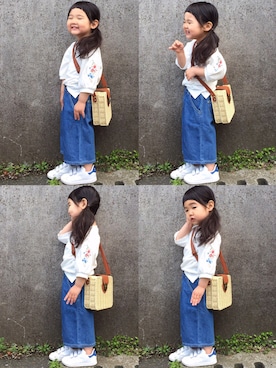 hanamenさん（キッズ・80cm）の春コーディネート