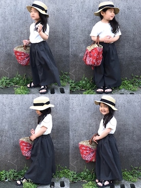 hanamenさん(キッズ・90cm)の夏コーディネート