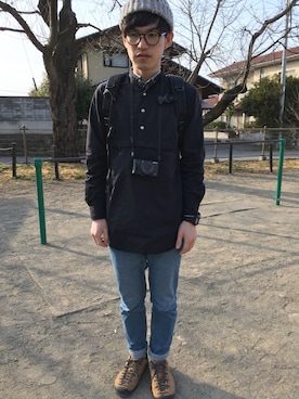 kzさん（メンズ・175cm）の春コーディネート