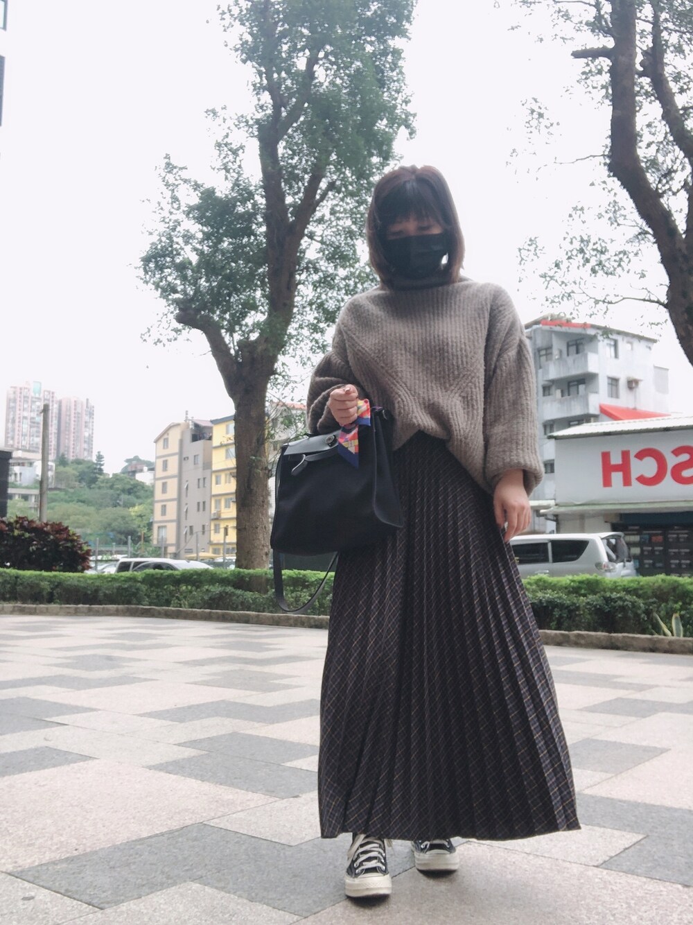 「小個子、小隻女」｜「LOWRYS FARMのアイテム（その他トップス、ベージュ系）」を使った、lily🇹🇼🇹🇼さん（レディース・151cm）の春コーディネートの1枚目の写真