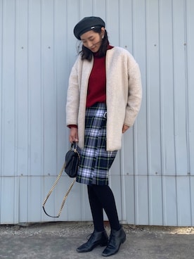 微博@chirldrensdayさん(レディース・174cm)の春コーディネート