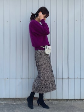 微博@chirldrensdayさん（レディース・174cm）の春コーディネート