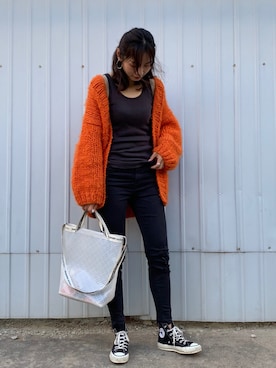 「J BRAND（ジェイブランド）のアイテム」を使った、微博@chirldrensdayさん（レディース・174cm）の春コーディネート