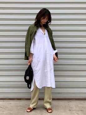 「ADAM（アダム）のアイテム」を使った、微博@chirldrensdayさん（レディース・174cm）の春コーディネート