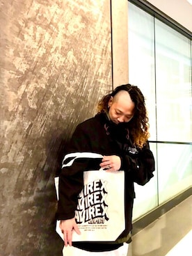 「新作」｜「アイテム（ブルゾン）」を使った、KARASAWAさん（メンズ・173cm）の夏コーディネート