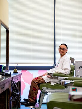 「TENBOX（テンボックス）のアイテム（スリッポン）」を使った、内山   和輝さん（メンズ・165cm）の夏コーディネート
