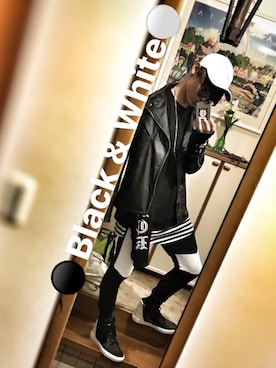 「ブラ袖」｜🇾 🇴 🇸 🇭 🇮 🇰 🇮さん（メンズ・173cm）の冬コーディネート