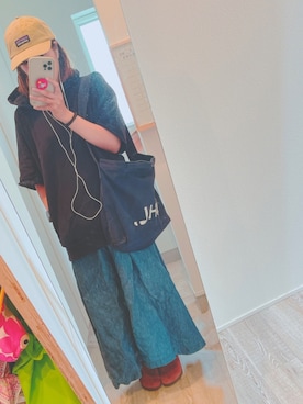 「nonnative（ノンネイティブ）のアイテム」を使った、pokoさん（レディース・161cm）の夏コーディネート