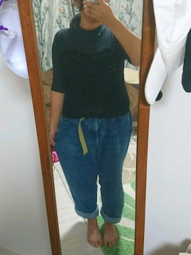 「Panamaboy（パナマボーイ）のアイテム（パンツ）」を使った、おとぎばなしさん（レディース・156cm）の秋コーディネート