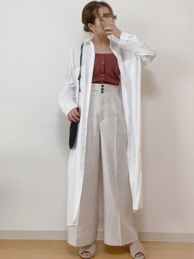 「NUNC（ヌンク）のアイテム」を使った、○Saya○さん（レディース・158cm）の夏コーディネート