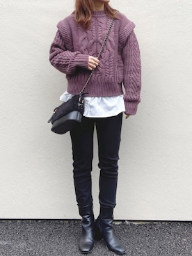 ○Saya○さん(レディース・158cm)の冬コーディネート