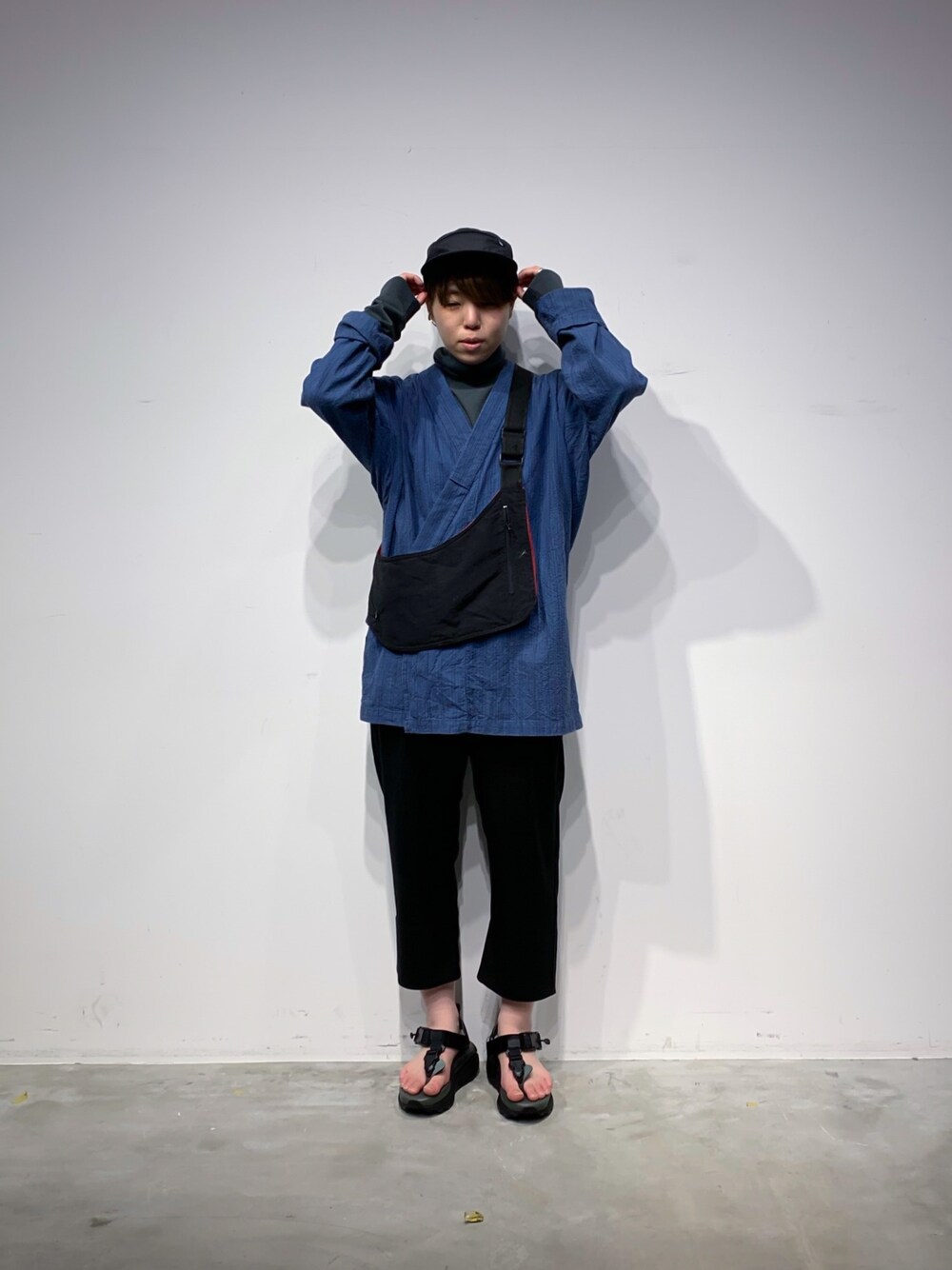 「snowpeak、snowpeakapparel」｜「Snow Peakのアイテム（ジャケット/アウター、ブルー系）」を使った、snowpeak_ matsudaさん（レディース・160cm）の春コーディネートの1枚目の写真