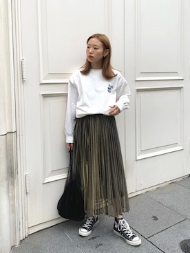 りっぴーさん（レディース・154cm）の秋コーディネート