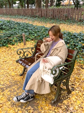 りっぴーさん（レディース・154cm）の冬コーディネート