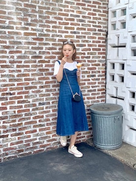 りっぴーさん（レディース・154cm）の春コーディネート