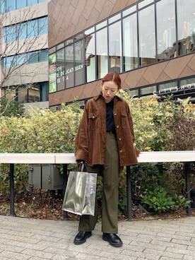 りっぴーさん（レディース・154cm）の冬コーディネート