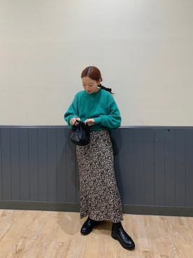 りっぴーさん（レディース・154cm）の冬コーディネート