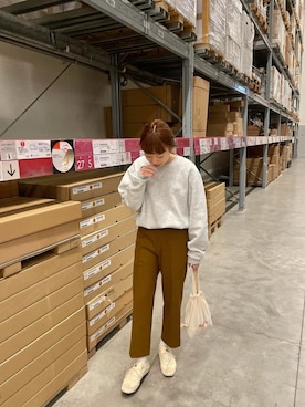 「Steven Alan（スティーブンアラン）のアイテム」を使った、りっぴーさん（レディース・154cm）の冬コーディネート