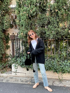 りっぴーさん(レディース・154cm)の冬コーディネート