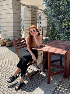 りっぴーさん（レディース・154cm）の春コーディネート