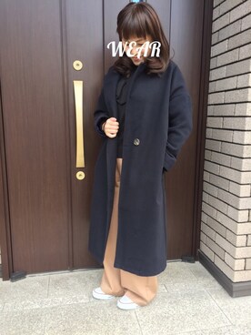 Jun*さん（レディース・157cm）の冬コーディネート