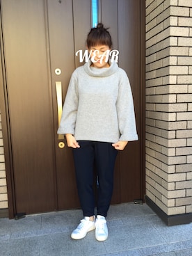 Jun*さん（レディース・157cm）の冬コーディネート