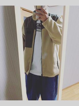 「FTC（エフティーシー）のアイテム（ジャケット/アウター）」を使った、ひますぎさん（メンズ・50cm）の冬コーディネート
