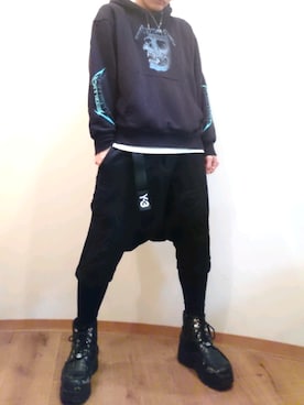 「Y-3（ワイスリー）のアイテム（その他）」を使った、KDNさん（メンズ・171cm）の春コーディネート