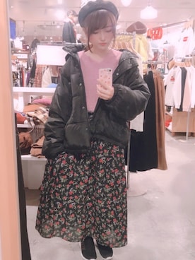 「メチャカリ」｜「アイテム（ジャケット/アウター）」を使った、なおぷーさん（レディース・157cm）の秋コーディネート