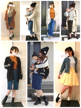 「LEPSIM（レプシィム）のアイテム（トレンチコート）」を使った、𝔸𝕐 𝕞𝕠𝕞さん（レディース・151cm）の春コーディネート