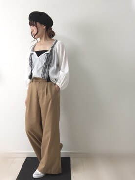 「CONVERSE（コンバース）のconverse（コンバース） ALL STAR OX（オールスターOX）（スニーカー）」を使った、𝔸𝕐 𝕞𝕠𝕞さん（レディース・151cm）の夏コーディネート