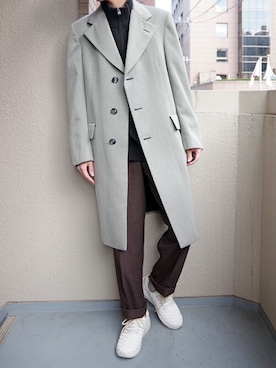 「ASFVLT（アスファルト）のアイテム」を使った、KAITOさん（メンズ・178cm）の秋コーディネート