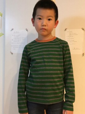 CIRCLE.Fさん(キッズ・128cm)の秋コーディネート