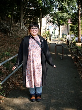 「カメラ女子」｜「アイテム（その他）」を使った、しーこさん（レディース・154cm）の冬コーディネート