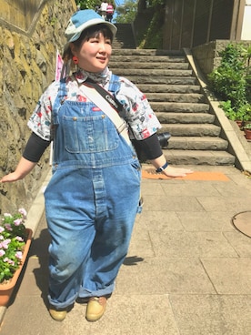 「カメラ女子」｜「アイテム（その他）」を使った、しーこさん（レディース・154cm）の夏コーディネート