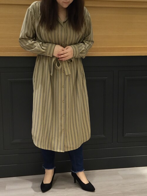 Waorientaltrafficつくば Wa Oriental Trafficイーアスつくば店 Guのシャツワンピースを使ったコーディネート Wear
