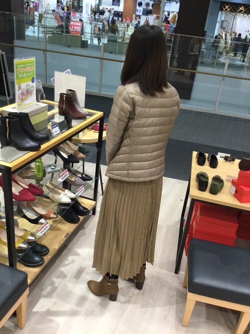 Waorientaltrafficつくば Wa Oriental Trafficイーアスつくば店 ユニクロのダウンジャケットを使ったコーディネート Wear