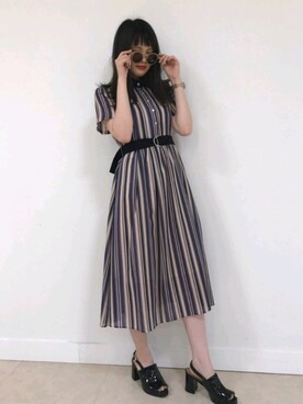 あっちゃんさん（レディース・155cm）の春コーディネート