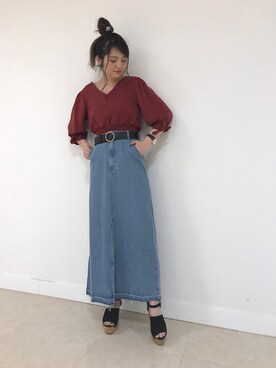 あっちゃんさん（レディース・155cm）の夏コーディネート