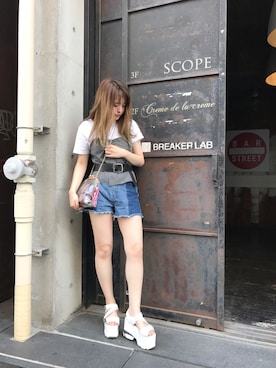 あっちゃんさん（レディース・155cm）の夏コーディネート