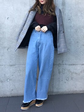 あっちゃんさん（レディース・155cm）の秋コーディネート