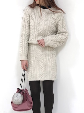 あっちゃんさん(レディース・155cm)の冬コーディネート