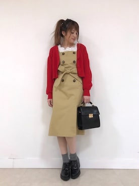 「マリンコーデ」｜「アイテム（ブーティ）」を使った、あっちゃんさん（レディース・155cm）の冬コーディネート