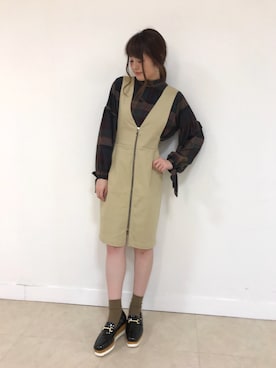 あっちゃんさん(レディース・155cm)の冬コーディネート